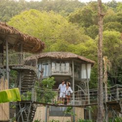 Couple-on-Rope-Bridge-Treehouse-Villas-Koh-Yao-near-Phuket