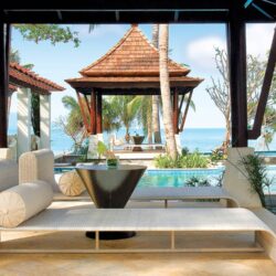 Pool Side Sun Chairs - Melati Beach Resort and Spa, Koh Samui