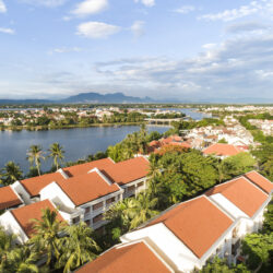 Exterior View Aerial View Of The Resort On The Bank Of Thu Bon River - Anantara Hoi An Resort - Anantara Hoi An Resort