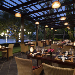 Riverside Outdoor Dining Area - Anantara Hoi An Resort