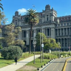 Plaza Lavalle with Argentina Supreme Court