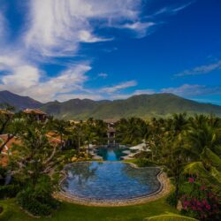 Villas And Mountain Backdrop - The Anam Cam Ranh, Vietnam