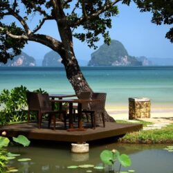 View From The Arundina Restaurant - Tubkaak Krabi Boutique Resort