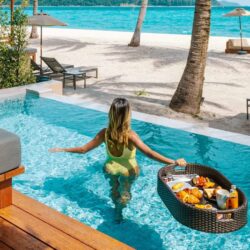 Sunrise Breakfast - Irene Luxury Beach Pool Villa Resort, Koh Lipe, Thailand