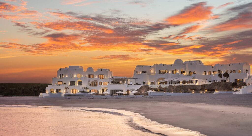 Beach Sunset - Anantara Santorini Abu Dhabi Retreat