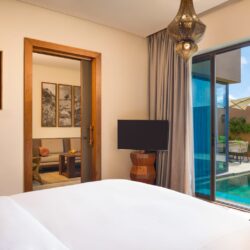One Bedroom Deluxe Garden Villa Bedroom - Anantara Al Jabal Akhdar Mountain Resort, Oman