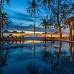Resort Exterior Pool Sunset -SAii Laguna Resort, Phuket