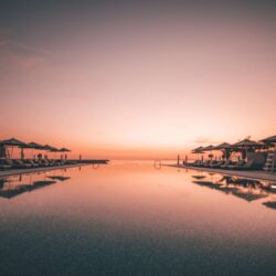 Sunset Pool - Kempinski Hotel Muscat, Oman