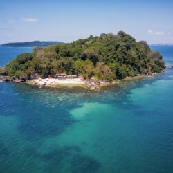 Aerial View Of Krabey Island - Six Senses Krabey Island Cambodia