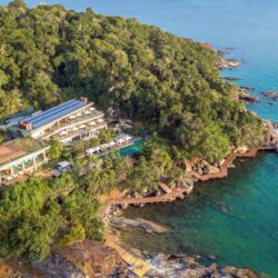 Aerial View Of The Khmer House - Six Senses Krabey Island Cambodia