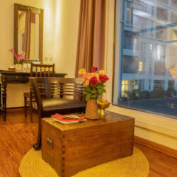 Junior Suite Double room - View from Window - La Rose Suites, Phnom Penh, Cambodia