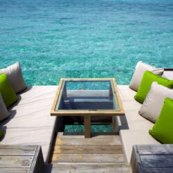 Laamu Water Villa Deck - Six Senses Laamu, Maldives