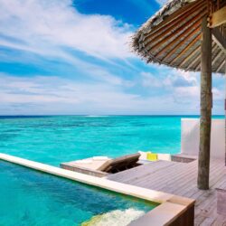 Laamu Water Villa With Pool Pool Deck - Six Senses Laamu, Maldives