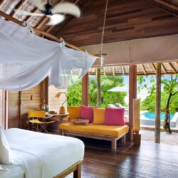 Ocean Beach Villa With Pool Interior - Six Senses Laamu, Maldives