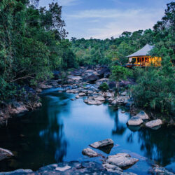 Tent at Night - Shinta Mani Angkor Resort, Cambodia