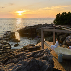 The Beach Retreat Outdoor Bathtub - Six Senses Krabey Island Cambodia