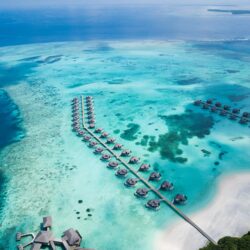 Villas-Drone - Six Senses Laamu, Maldives