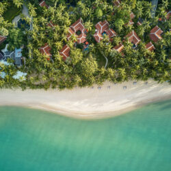 Beach Aerial - Santiburi Koh Samui, Thailand