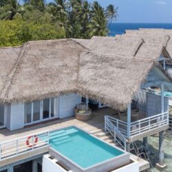 Over Water Suite With Private Pool Exterior - NH Kuda Rah Resort Maldives