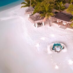 Restaurant Aerial - NH Kuda Rah Resort Maldives