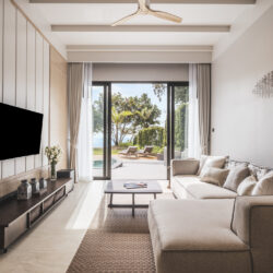 Guest Room Beachfront Pool Villa Living Room Seating - Anantara Koh Yao Yai Resort & Villas