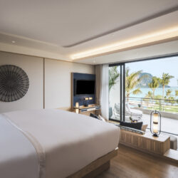 Guest Room Deluxe Sea View Suite Bedroom Exterior Terrace View - Anantara Koh Yao Yai Resort & Villas